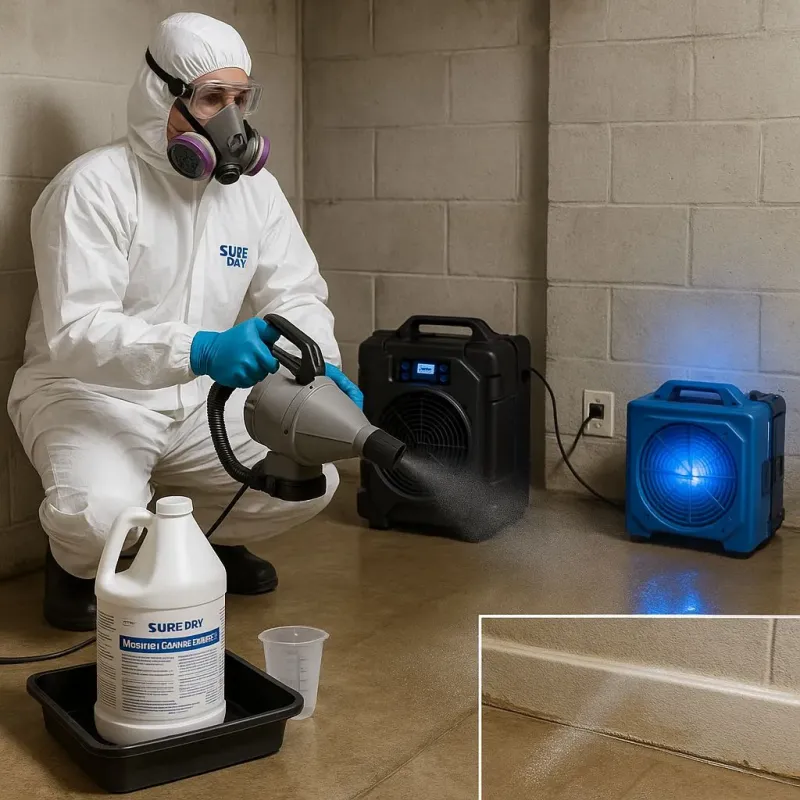 Sanitization and Odor Removal process in Bowman, ND