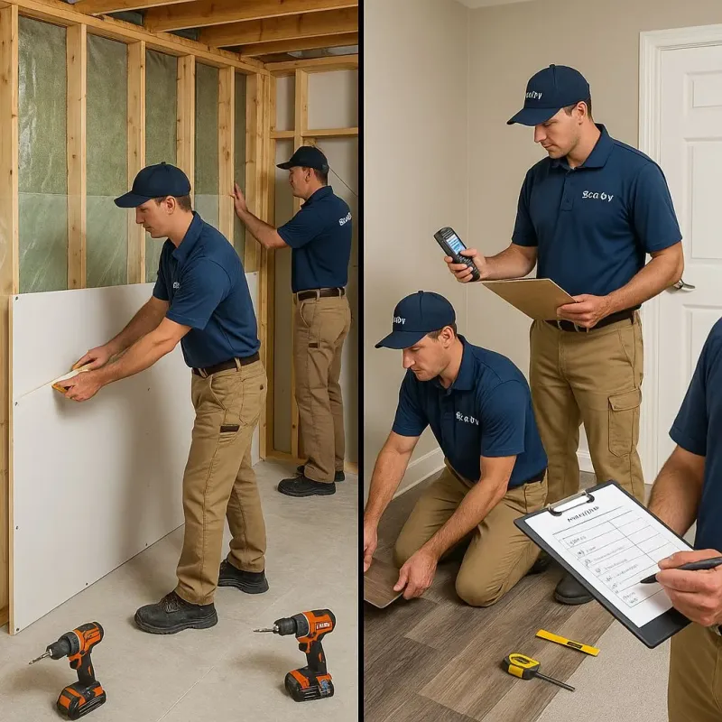 Repairs and Reconstruction process in Bowman, ND